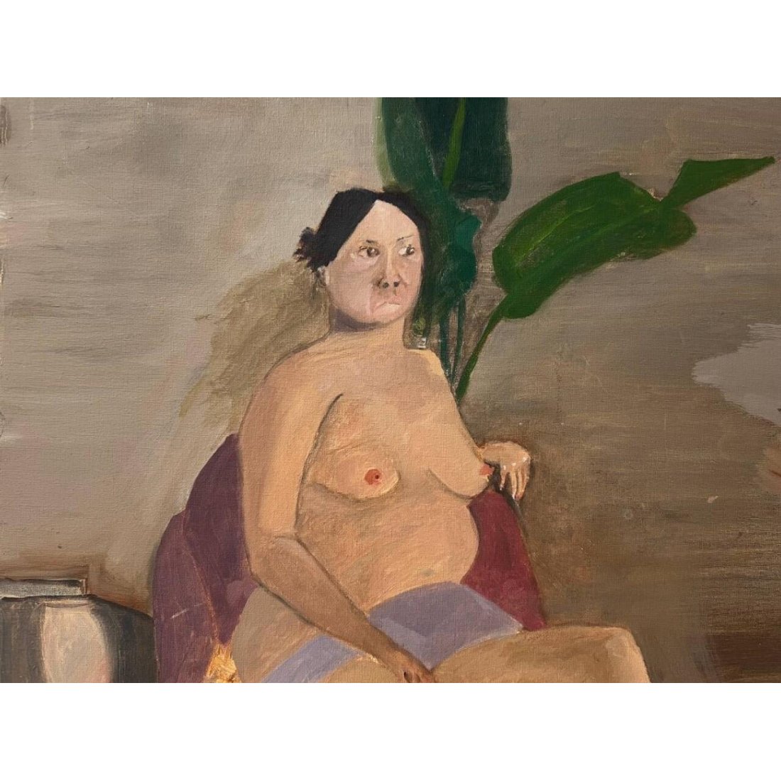 Original Nude Female Figurative Oil Painting – Canvas on Board 18x24 cm (test) - Photo2 Original Nude Female Figurative Oil Painting – Canvas on Board 18x24 cm (test) - Linx