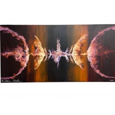 Large&quot;Echoes of My Mind&quot;–Original Oil Painting by Tara Baden, 2013 ( 24 x 48in) - Buy